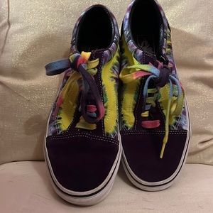 Tie dye Vans